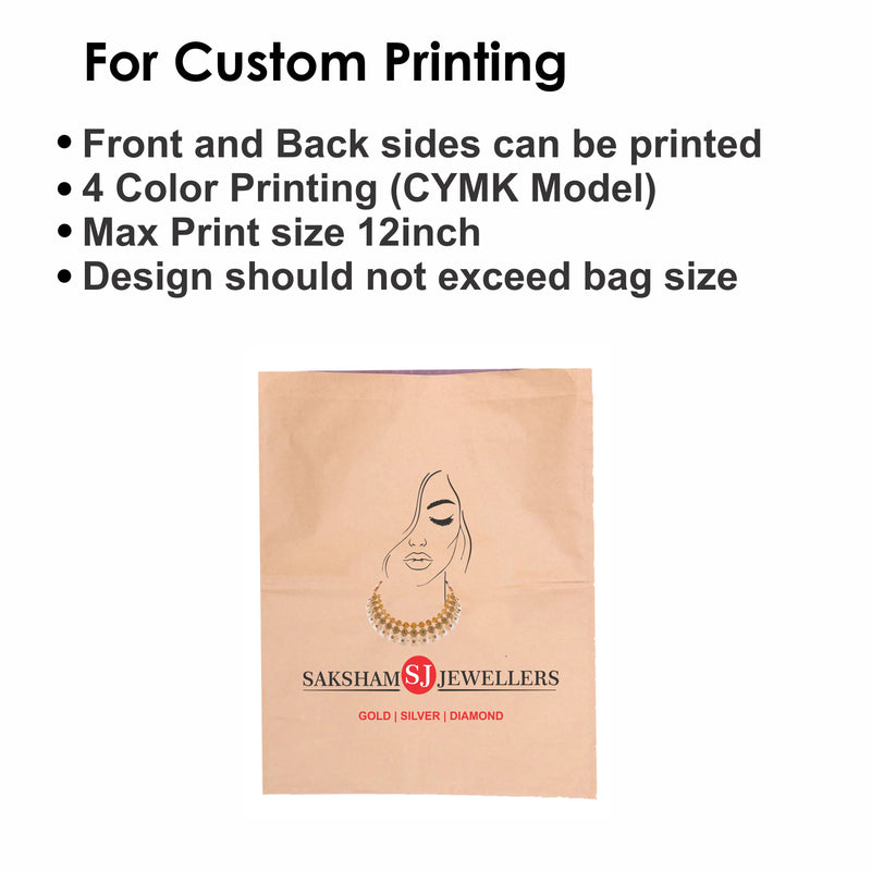 Mailer/Courier Paper Bags - Custom Print Both Side
