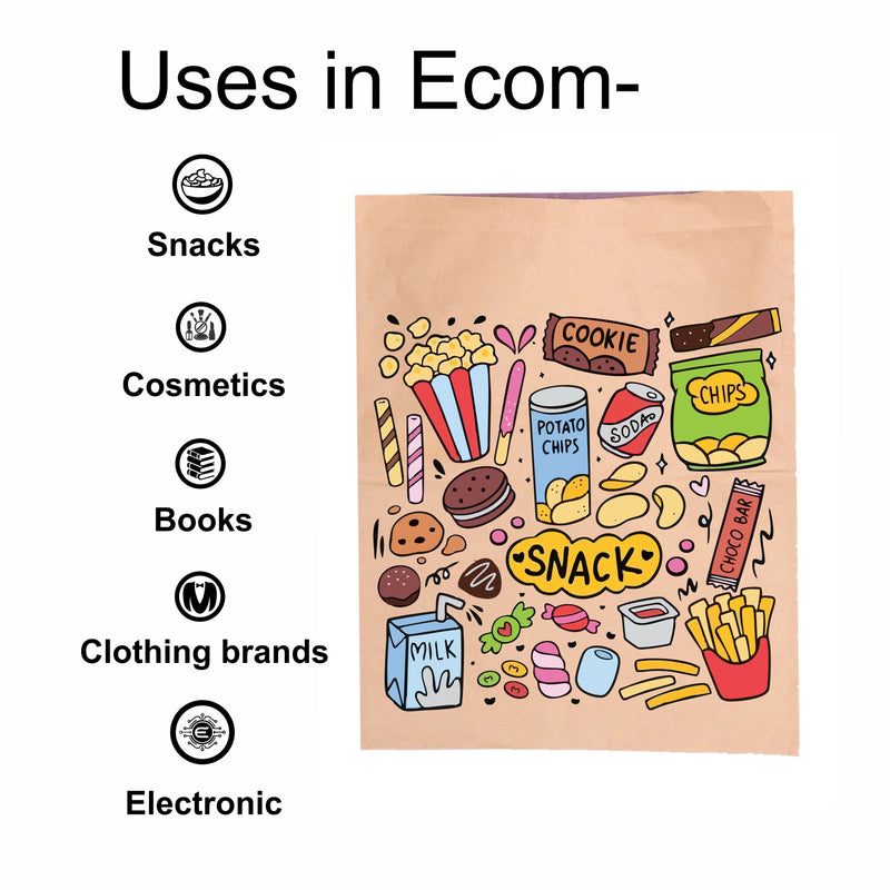 Mailer/Courier Paper Bags - Custom Print Both Side
