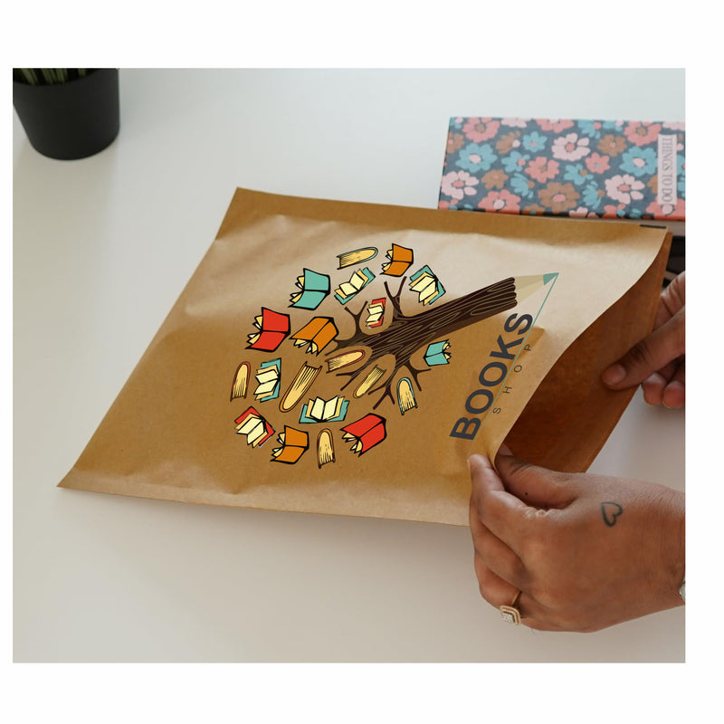 Mailer/Courier Paper Bags - Custom Print Both Side
