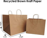 Box Paper Bags with Handles