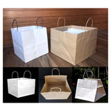 Box Paper Bags with Handles