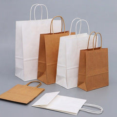 Paper Bags with Twisted Handles