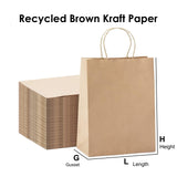 Paper Bags with Twisted Handles