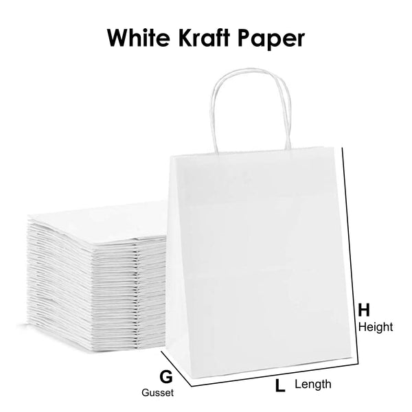 Paper Bags with Twisted Handles