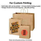 Paper Bags with Twisted Handles