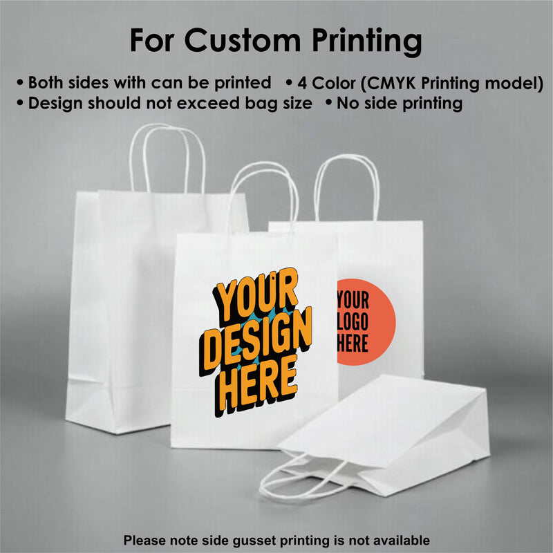 Paper Bags with Twisted Handles