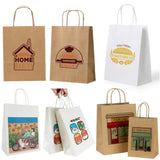 Paper Bags with Twisted Handles
